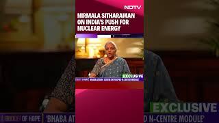 Nirmala Sitharaman Latest News | On India's Push For Nuclear Energy, An Update From FM