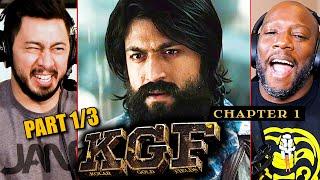 KGF: CHAPTER 1 Movie Reaction Part 1! | Yash | Srinidhi Shetty | Ramachandra Raju | Prashanth Neel