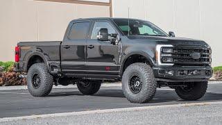 Platinum Ford Super Duty Leveled on 39s with a Carli Suspension Pintop System