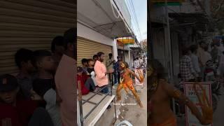 Potharaju Unexpected Entry at Golconda Bonalu 2024 #bonalu2024 #potharajubeating #shorts #