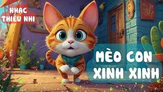 Mèo con xinh xinh - Nhạc thiếu nhi  - Hoạt hình