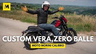 Moto Morini Calibro; novità Custom che piace, ma riuscirà a risvegliare il segmento?