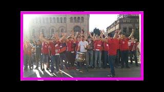 Armenian fans march to republican stadium ahead of denmark match (live) by BuzzFresh News