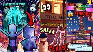 Potential *RELEASE* DATE?! *NEW* Poses, Items & Maps *LEAKED* By DRESS TO IMPRESS For WINTER UPDATE!