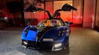 Saudi Billionaire Driving His Pagani Huayra 'Pacchetto Tempesta' *Loud Accelerations & Tunnel Run!