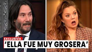 Keanu Reeves SE RETIRA De La Entrevista Con Drew Barrymore