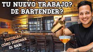 PRIMEROS PASOS EN UNA BARRA! / COMO ORDENAR UNA BARRA / TUTORIAL BARTENDER