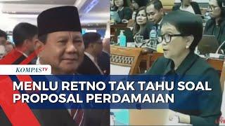 Kata Menlu Retno Marsudi Soal Proposal Perdamaian Rusia-Ukraina Menhan Prabowo