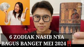 6 ZODIAK NASIB NYA BAGUS BANGET DI BULAN MEI 2024 INI ‼️ HOKI NYA MENDEKAT.. !!