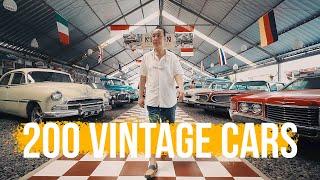 Huge Vintage Car Collection in Indonesia | Kebon Vintage Bali | Jos Darmawan Interview