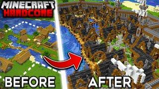 I Transformed a VILLAGE in Minecraft Hardcore (#5)