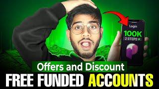 THIS WEBSITE REWARDS YOU FREE FUNDED ACCOUNTS | PROMO CODES OF ALL PROP FIRMS #fundedaccount #forex