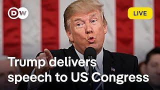 Full Speech: US President Trump addresses joint session of Congress | DW News