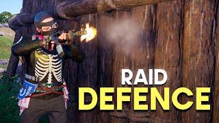 DEFENDEMOS UN RAIDEO CONTRA UN CLAN CHINO - RUST