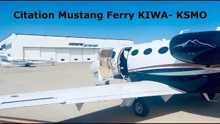 Citation Mustang Ferry Phoenix - Santa Monica