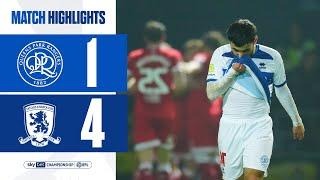 DEFEAT TO BORO | Match Highlights | QPR 1-4 Middlesbrough