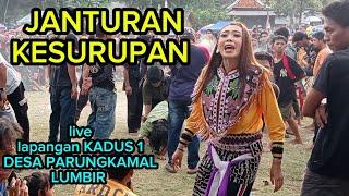 JANTURAN AKHIR EBEG TRI WAHYU PANDAWA JARAN SARI live lapangan KADUS 1 DESA PARUNGKAMAL, LUMBIR