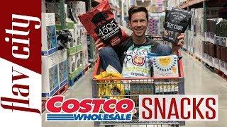 MASSIVE Costco Haul - Every Snack Item Reviewed - What To Buy & Avoid