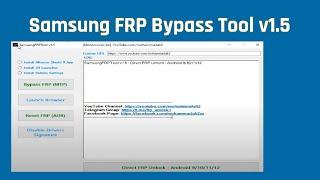 Samsung FRP Bypass Tool v1.5