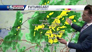 Few spot showers Friday followed by a Saturday soaker (5-29-25) (