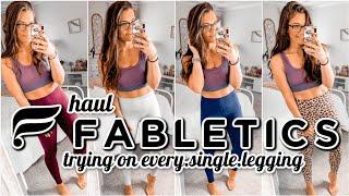 TRYING ON EVERY FABLETICS LEGGING *NOT SPONSORED* HAUL | Everything You Need to Know About Fabletics