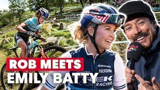 Emily Batty's XCO Off-Season | Rob Warner Meets The World's Best MTB Racers