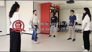 Exploring Expression | Theatrical Masterclass at UniCamillus University