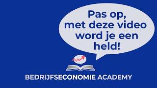 Bedrijfseconomie examen 2023 | uitleg-video | Vaste activa (materieel, immaterieel en financieel)