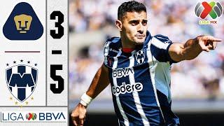 Pumаѕ vs Montеrrеy 3-5 Resumen Y Goles Completo  Liga MX Cuartos DE Final Vuelta Apertura 2024 HD