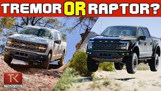 Hitting the Trails in the 2024 Ford F-150 Tremor & Raptor R - Which is Best?