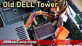 Let's open up an Old DELL Tower computer case | by JBManCave.com