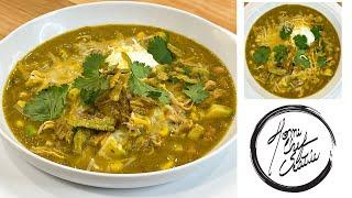 Green Chicken Chili Soup