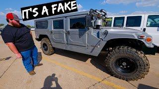 Buying H1 Hummer From Auction..Turns out its FAKE
