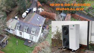 Heat Pump Installation:1930's 4 Bed Detached Property