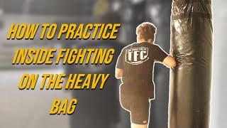 How To Practice Inside Fighting On The Heavy Bag | The Fight Centre