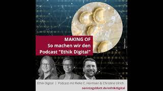 Making of "Podcast Ethik Digital" - Rieke Harmsen und Christine Ulrich Live auf dem Kirchentag 2023