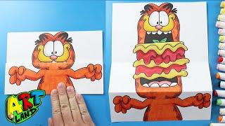 How to Draw a Garfield Surprise Fold