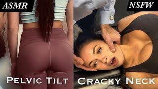She’s Back With Explosive Cracks *ASMR Gut & Sinus Release* Chiropractic Relax & Sleep.