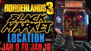 DLC Weapon this Week! Black Market Vending Machine Location! (9 Jan 2025) + GOD ROLL SAVE! - BL3