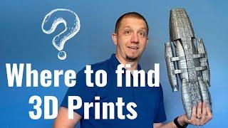 Top 5 ways to find a 3D model to Print : 3D model Search Engines