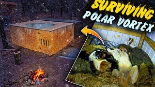 I Survived the Polar Vortex in a Dog House and SHOCKED at What Happened!