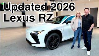 Some much-needed updates! // 2026 Lexus RZ first look