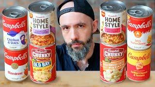 Ranking Every Single Flavor of Campbell’s Soup | Ranked with Babish