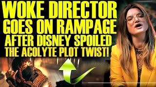 WOKE STAR WARS DIRECTOR FURIOUS REACTION AFTER ACOLYTE GETS SPOILED BY DISNEY & LUCASFILM!