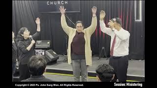 Meeting night - Ps. John Sang Won Ministering snippets_record on 10.06.2023