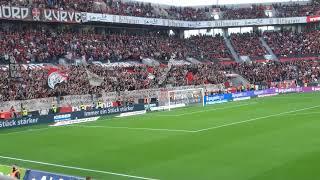 Tolle Stimmung die Nordkurve BayArena - Bayer 04 Leverkusen gegen RB Leipzig 17.04.2022