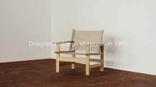 The Canvas Chair by Børge Mogensen | Fredericia Furniture