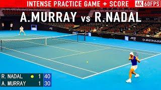 Rafael Nadal vs Andy Murray - Legendary Battle to the End [2024]
