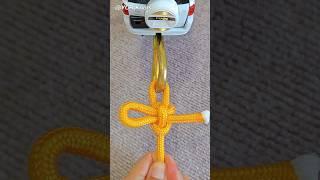 YCB-Knots #120，The mooring knots that experienced drivers must master.#diy #viral #shorts#绳结#knots