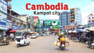 BEST Ride Tour in Kampot city  Cambodia 2022 | INSANE | Full Tour in 4K | City Farms Villages